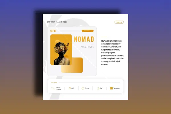 Sounds Mania NOMAD - Afro House Sound Pack