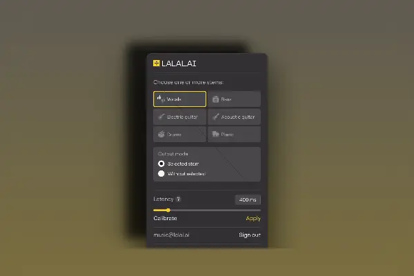 Lalal Stem Separator v2.1.0 VST3 [WIN]