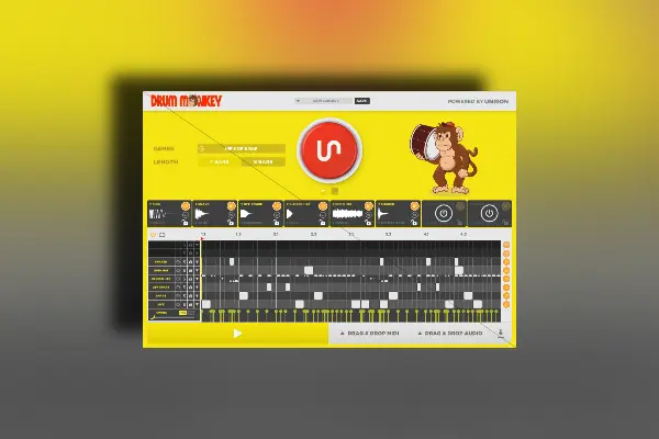Unison Drum Monkey v1..8.22 VST2 VST3 AU AAX SAL