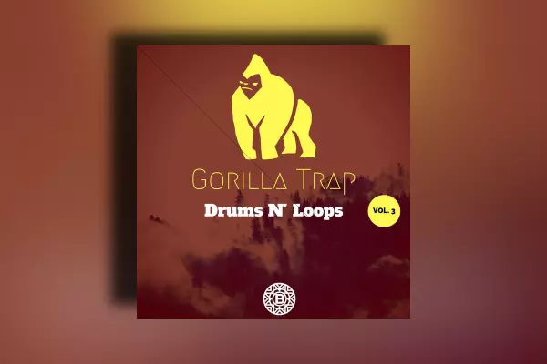 Braumah Beats Trap Gorilla Drums 3 WAV MIDI