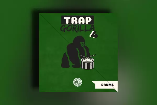 Braumah Beats Trap Gorilla Drums 4 WAV MIDI