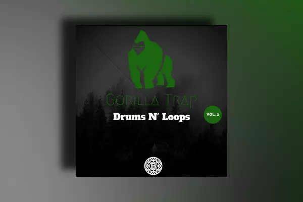 Braumah Beats Trap Gorilla Drums Vol.2 WAV MIDI